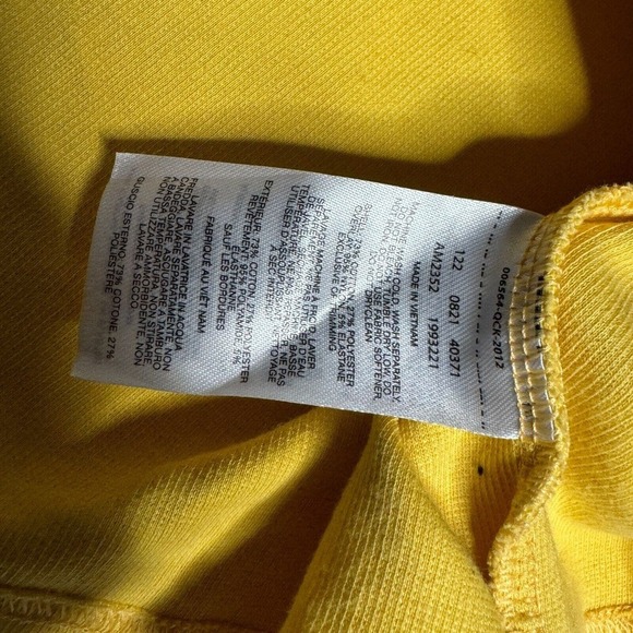 Columbia Field Creek Retro Shirt Yellow Men M Front Pocket Short Sleeve Omni Shd - Picture 3 of 6